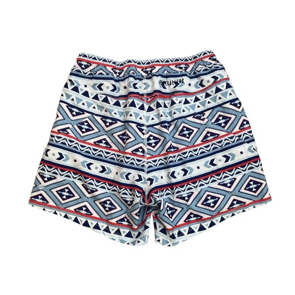Chiefs Freeballers by Meripex Apparel Men Sz Large Blue Aztec Lined Sport Shorts - Picture 2 of 10